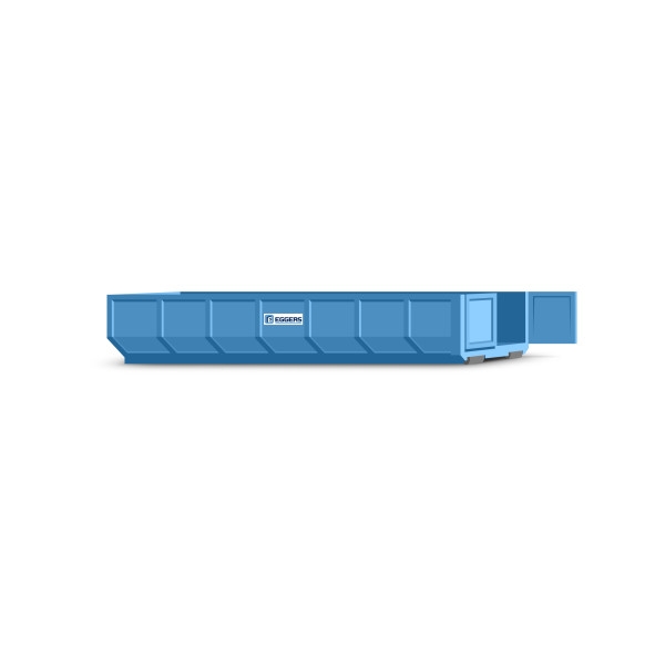 10 cbm Abrollcontainer für Mineralfaserdämmung (KMF)